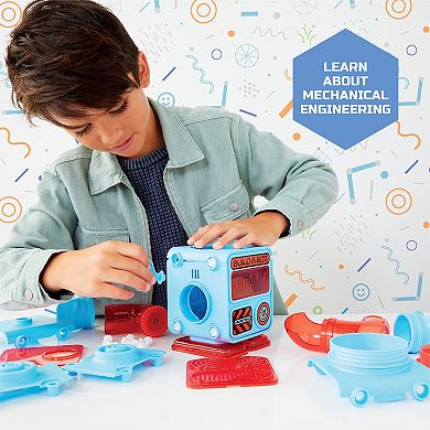Discovery Mindblown DIY Prize-Pod Robot 52-Piece Retro Vending Machine ...