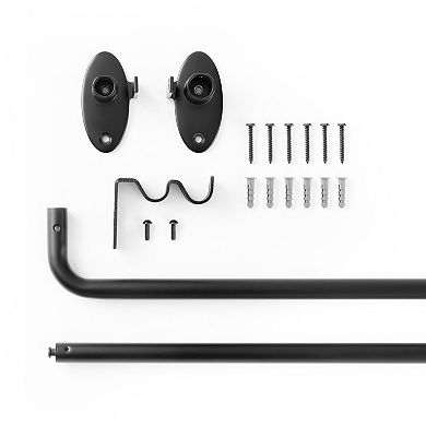 eclipse Clinton 5/8" Blackout Double Wrap Curtain Rod