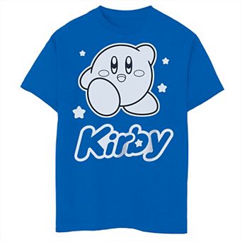 Boys 6-20 Nintendo Kirby Monochrome Style Graphic Tee