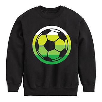 Boys 8-20 Retro Soccer Crew Fleece Sweatshirt
