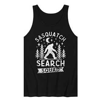 Men's Sasquatch Search Squad Graphic Tank Top
