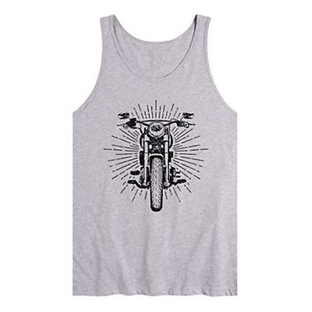 Men's Vintage Motorcycle Graphic Tank Top