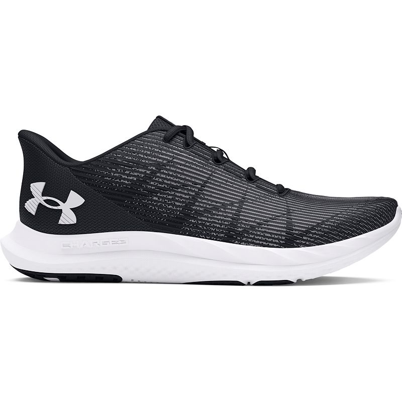 Under Armour Charged Speed Swift Men's Running Shoes, Size: 8, Black White White