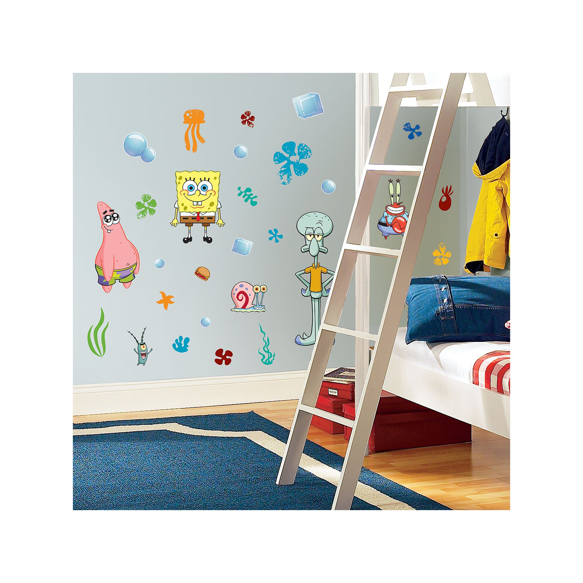 SpongeBob SquarePants Wall Stickers by RoomMates, Multi