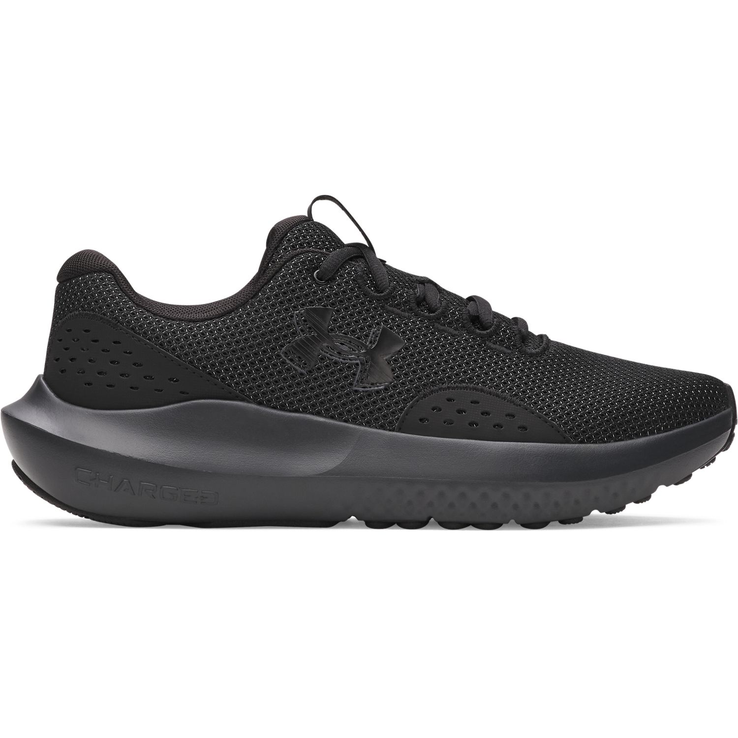 Мужские кроссовки Under Armour Surge 4 Running, цвет: Чёрный — фото 1
