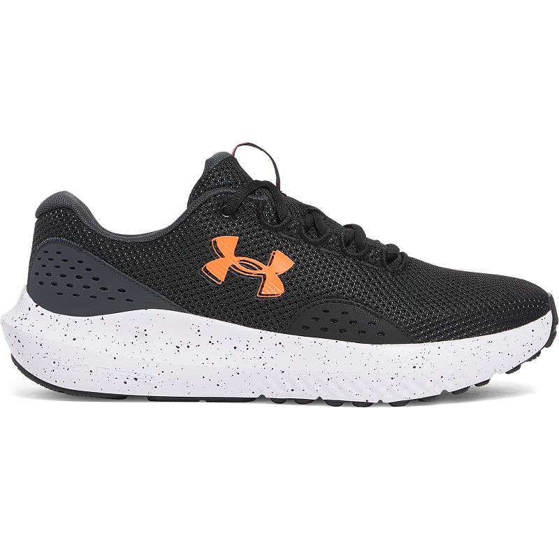Under Armour Surge 4 Men's Running Shoes, Size: 13, Black Red
