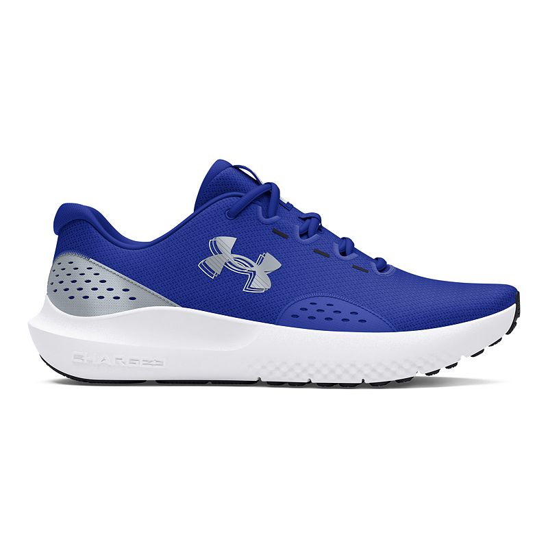 Under Armour Surge 4 Men's Running Shoes, Size: 11.5, Blue White Silver