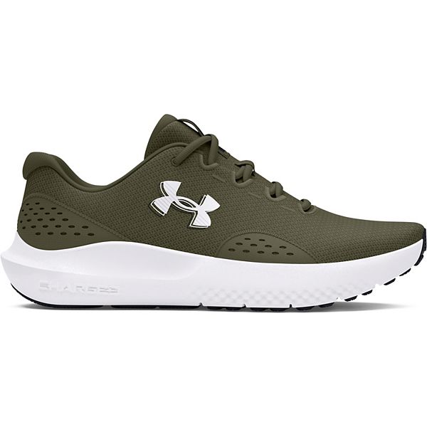 Under Armour Surge 4 Men's Running Shoes - Marine Green White (13)