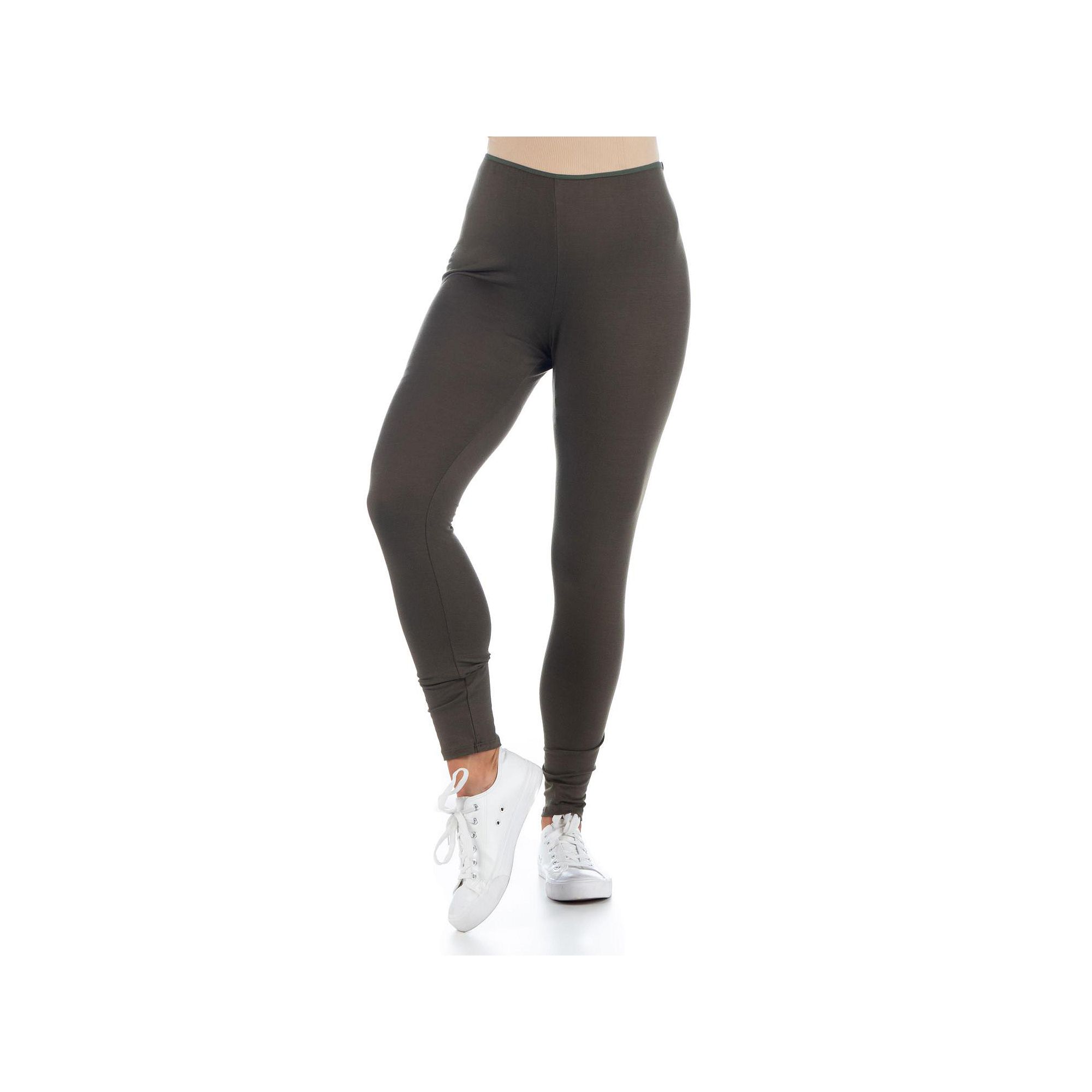 Maternity 24Seven Comfort Apparel Apparel Stretch Ankle Leggings, Womens, 