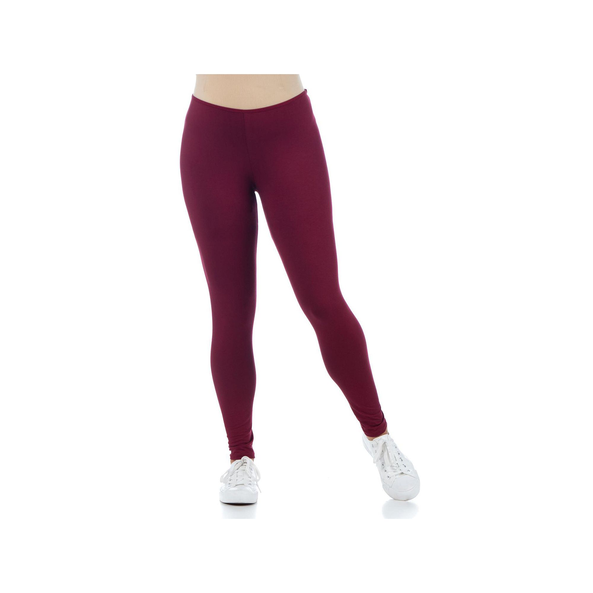 Maternity 24Seven Comfort Apparel Apparel Stretch Ankle Leggings, Womens, 