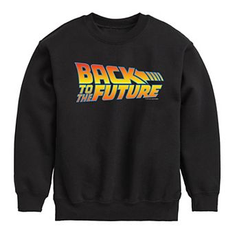 Boys 8-20 Back To The Future Logo Crew Fleece Sweatshirt