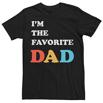 Men's I'm The Favorite Dad Graphic Tee