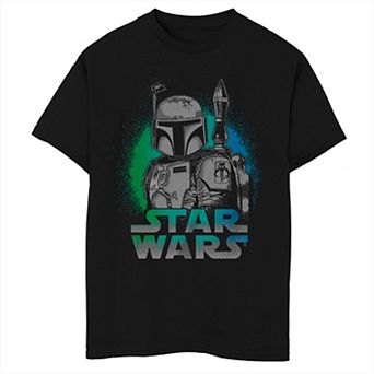 Boys 6-20 Star Wars Fett Spray Graphic Tee