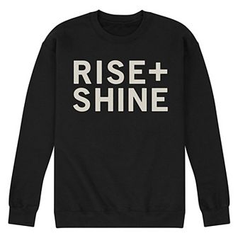 Men's Rise And Shine Graphic Fleece Sweatshirt