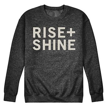 Men's Rise And Shine Graphic Fleece Sweatshirt