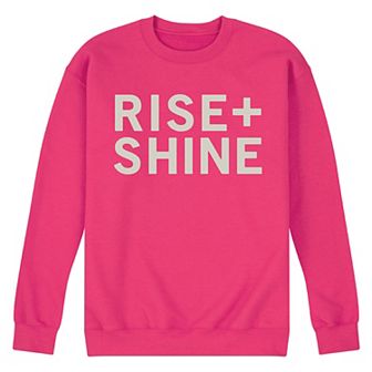 Men's Rise And Shine Graphic Fleece Sweatshirt