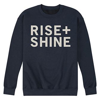 Men's Rise And Shine Graphic Fleece Sweatshirt