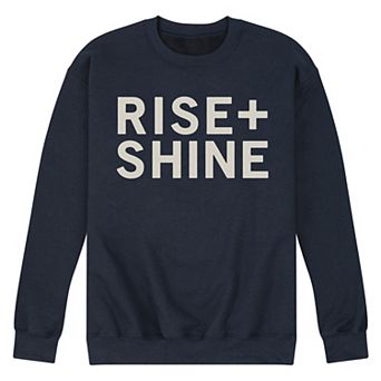 Men's Rise And Shine Graphic Fleece Sweatshirt