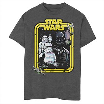 Boys 8-20 Star Wars The Dark Side Army Graphic Tee
