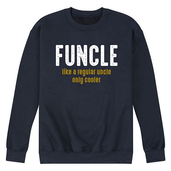 Men's Funcle Definition Graphic Fleece Sweatshirt