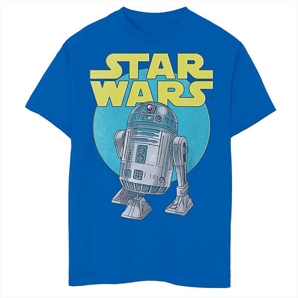 Boys 8 20 Star Wars Vintage R2d2 Graphic Tee 4501