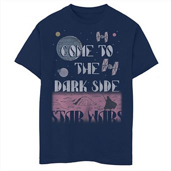 Boys 6-20 Star Wars Come To The Dark Side Graphic Tee