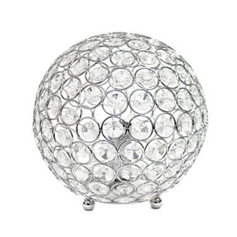 Lalia Home Crystal Sphere Table Lamp