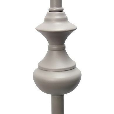 Lalia Home Gray Metal Lamp 3-piece Set