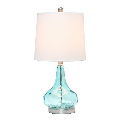 Lalia Home Colored Glass Table Lamp