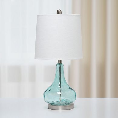 Lalia Home Colored Glass Table Lamp