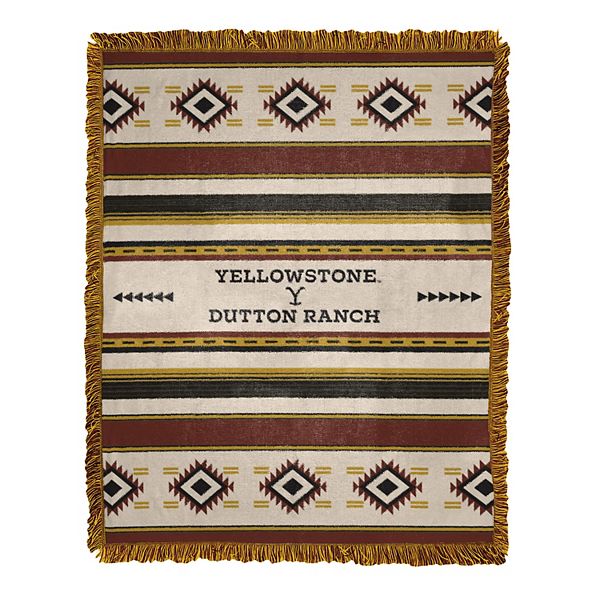 Yellowstone Western Jacquard Throw