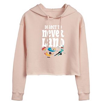 Disney's Peter Pan Juniors' Direct To Cropped Hoodie