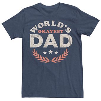Men's World's Okayest Dad Graphic Tee