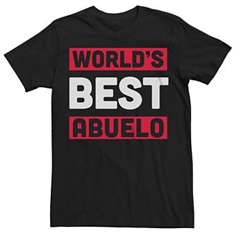 Men's World's Best Abuelo Graphic Tee