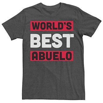Men's World's Best Abuelo Graphic Tee