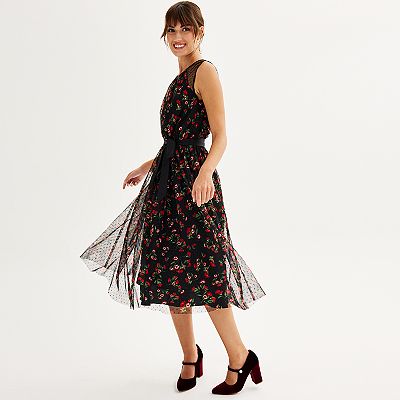 open lace back dress The Polka Dot Ruffle Wrap Dress - Red Women's Casual Wrap Dress, Stylish-  Red - Dresses main image 0
