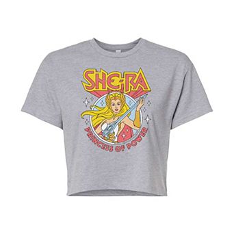 Juniors' She-Ra Princess of Power Cropped Graphic Tee