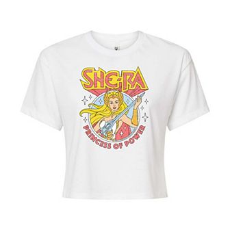 Juniors' She-Ra Princess of Power Cropped Graphic Tee