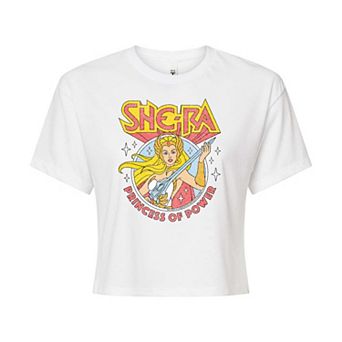 Juniors' She-Ra Princess of Power Cropped Graphic Tee