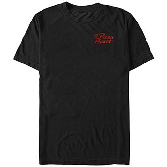 Disney / Pixar's Toy Story Men's Pizza Planet Embroidered Graphic Tee