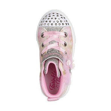 Skechers® Twinkle Toes: Twinkle Sparks Ombre Dazzle Toddler Girls' Light-Up Shoes