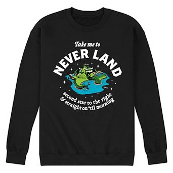 Disney's Peter Pan Men's Never Land Fleece Sweatshirt