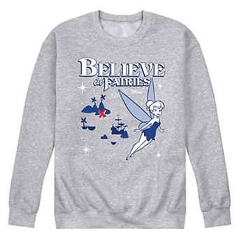 Disney's Peter Pan Men's Believe In Fairies Fleece Sweatshirt
