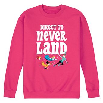 Disney's Peter Pan Men's Never Land Fleece Sweatshirt