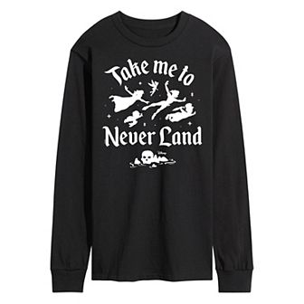 Disney's Peter Pan Men's Never Land Long Sleeve