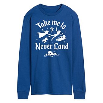 Disney's Peter Pan Men's Never Land Long Sleeve