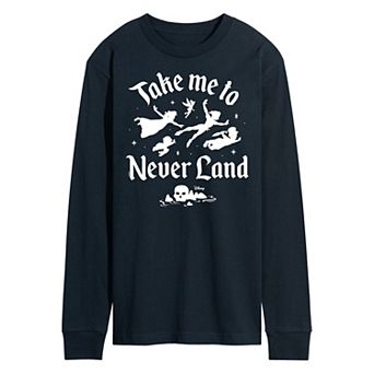 Disney's Peter Pan Men's Never Land Long Sleeve