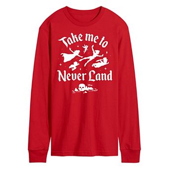 Disney's Peter Pan Men's Never Land Long Sleeve