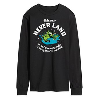 Disney's Peter Pan Men's Never Land Long Sleeve
