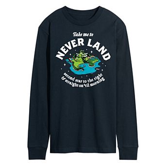 Disney's Peter Pan Men's Never Land Long Sleeve